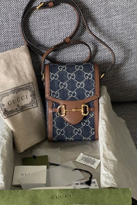 شنط Gucci - جينز مع بني <br> <span class='text-color-warm'>نفدت الكمية</span>