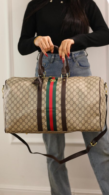 شنطة سفرية - جوتشي / مقاس 50 CM شامل ايد