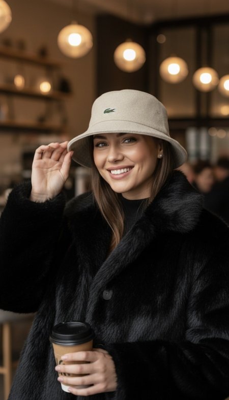 طاقيه شتوي - Lacoste