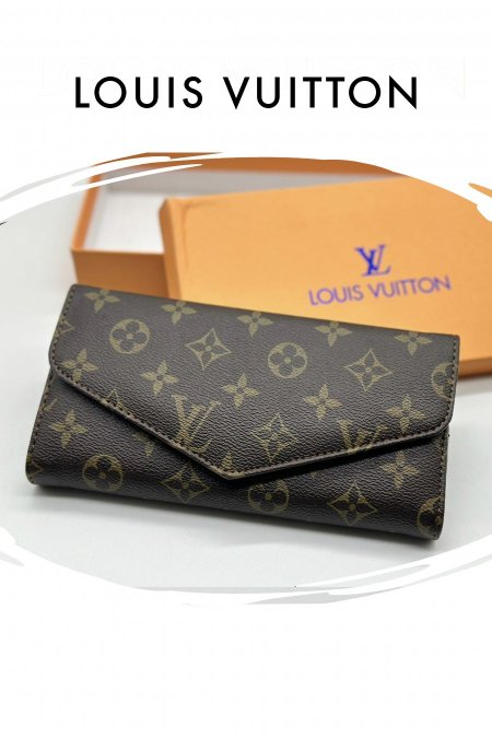 جزدان - Louis Vuitton  - نقشة لويس فيتون - بدون زر <br> <span class='text-color-warm'>نفدت الكمية</span>