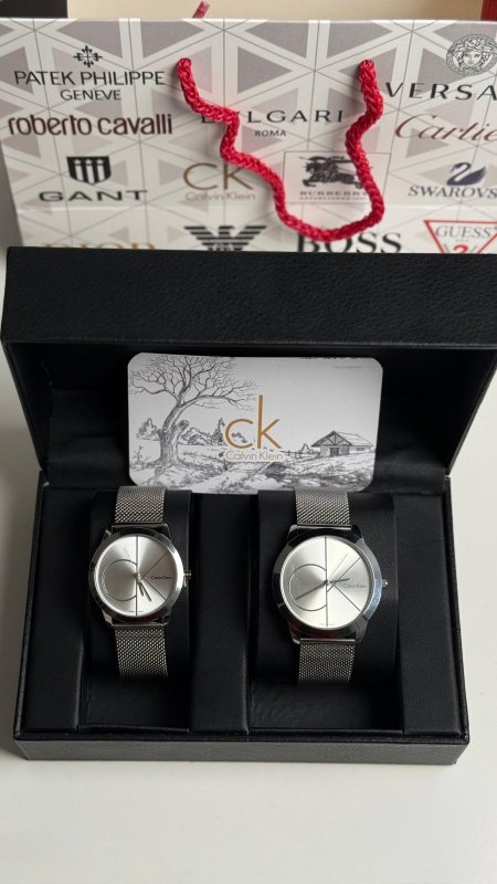 ساعة - Calvin Klein / شامل علبة وكيس