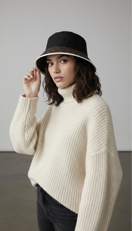 طاقية ماركة  Louis Vuitton كواليتي ماستر