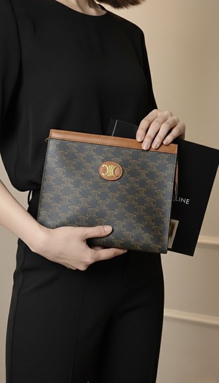 كلاتش Celine - شامل علبة الشركة