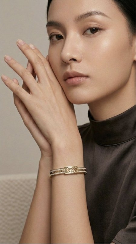 ذهبي مستطيل