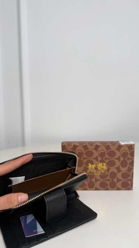 COACH · card case · signature line