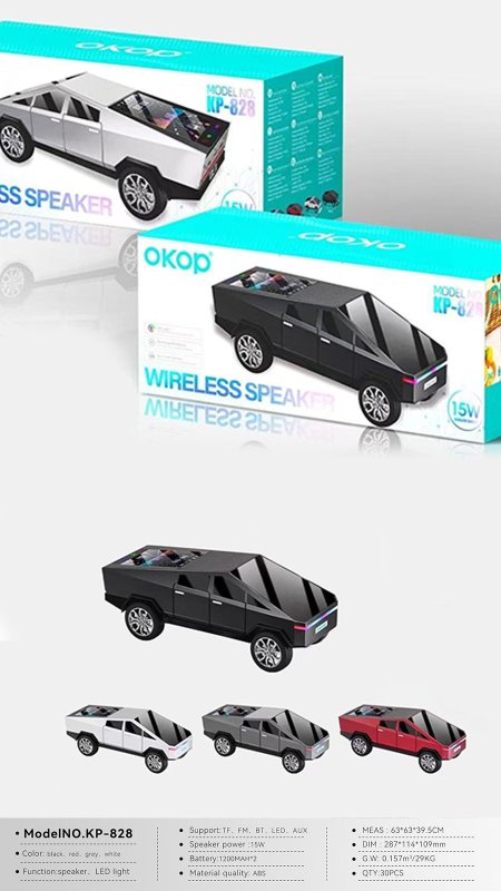 سماعة - TESLA Cyper / بلوتوث مع شاشة