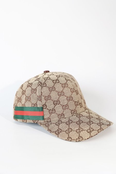 طاقية - Gucci / كوبي ماستر  - جوتشي بيج- ستكرز اخضر واحمر جانبي <br> <span class='text-color-warm'>نفدت الكمية</span>