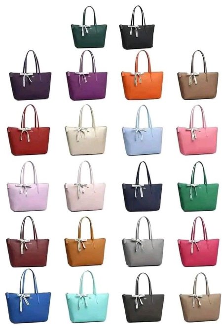 Lacoste Horizontal — tailored flap handbag