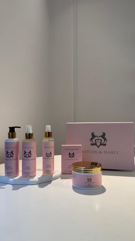 طقم عطر De marly - ٥ قطع / شامل علبة الشركة