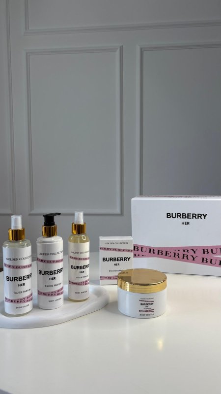 طقم عطر Burberry Her - ٥ قطع / شامل علبة الشركة