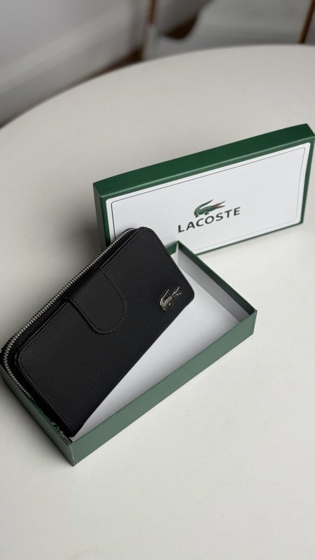 جزدان - Lacoste  / شامل علبة الشركة