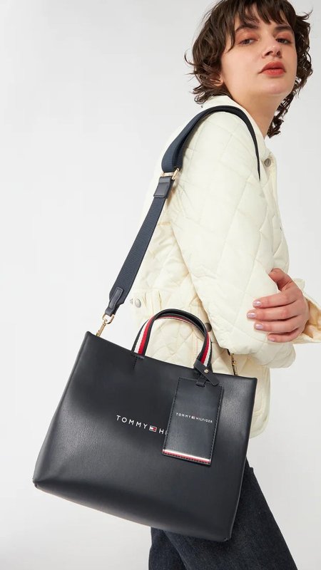 TOMMY Hilfiger — sculpted silhouette handbag
