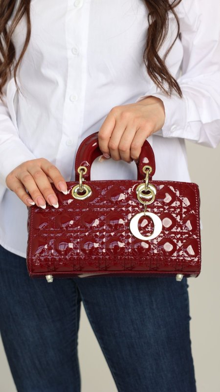 شنطة - Joy Dior كواليتي ماستر / مش مختم - شامل علبة - خمري