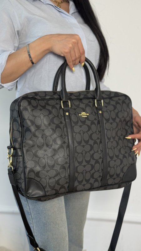 كوتش اسود رمادي