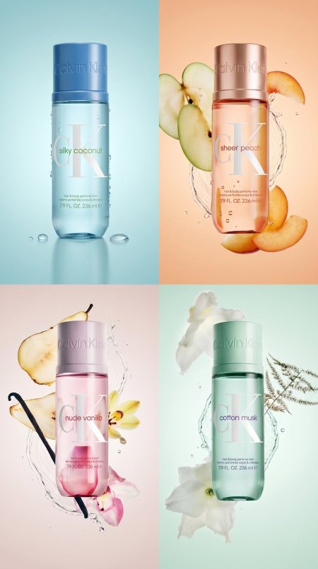 سبلاش - Calvin klein hg الجديد كليا للجسم والشعر