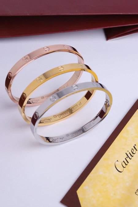 اساور طقم - Cartier تختيم كامل / ٣ قطع