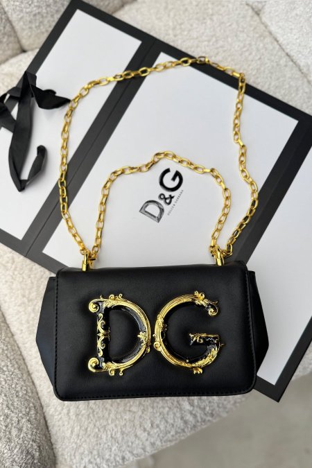 شنطة - Dolci & Gabbana الجينز / شامل علبة الشركة - اسود