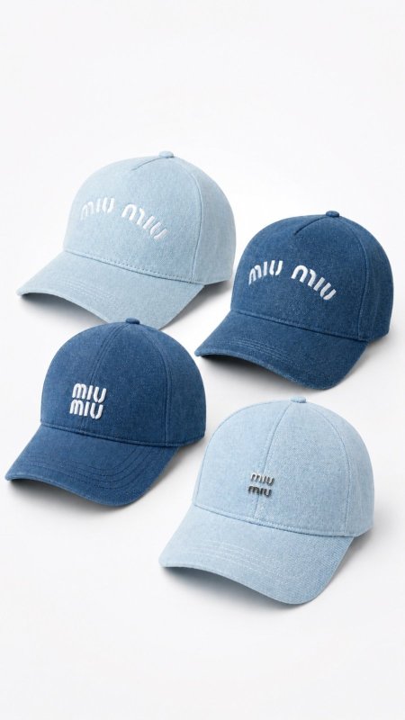 طاقية ماركة - miu miu -  جينز كواليتي ماستر