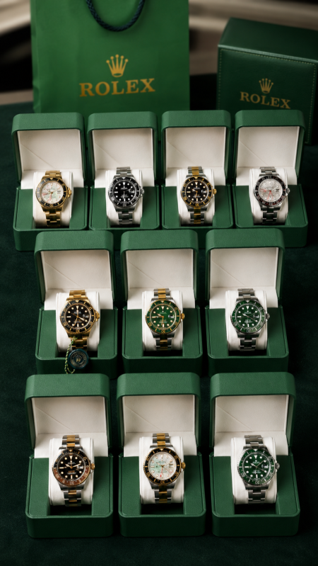 ساعة - Rolex شبابية / شامل العلبة و الكيس