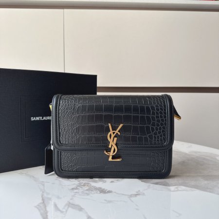 شنطة - YSL  الترند شامل علبة - اسود / جلد حية <br> <span class='text-color-warm'>نفدت الكمية</span>