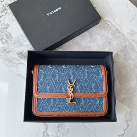 شنطة - YSL  الترند شامل علبة - جينز <br> <span class='text-color-warm'>نفدت الكمية</span>