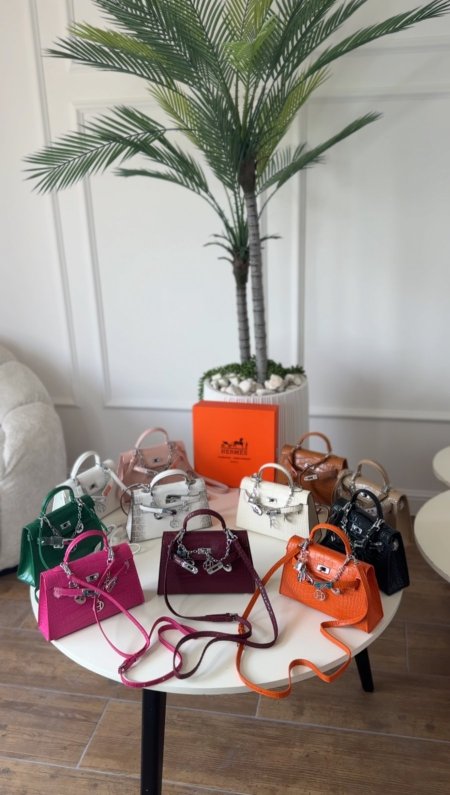 شنطة - Hermis جلد تمساح مع اكسسوار شامل علبة الشركة