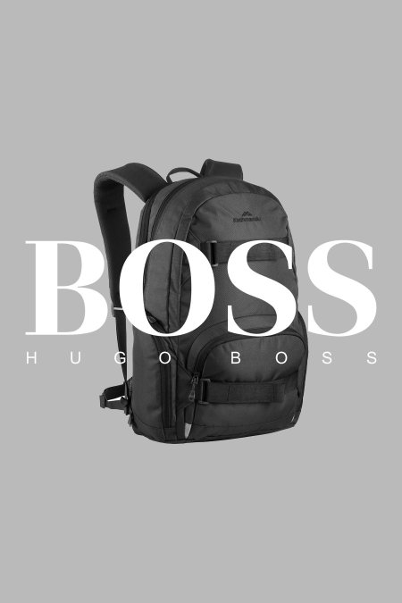 شنطة ظهر Hugo Boss / كفالة سنتين