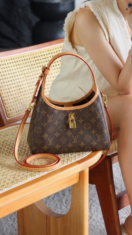 شعار LV اطار عسلي