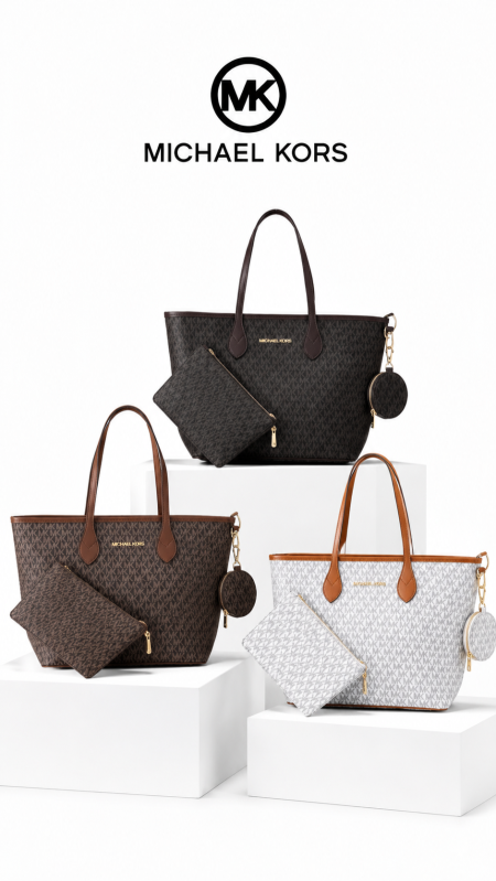 شنطة - Michael Kors - ٣ قطع  / #656