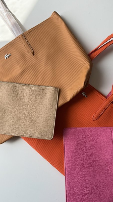 شنطة - Lacoste دوبل فيس / مقاس لارج