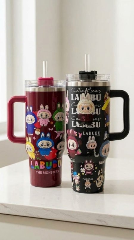 حافظة حرارة Labubu ستانلس