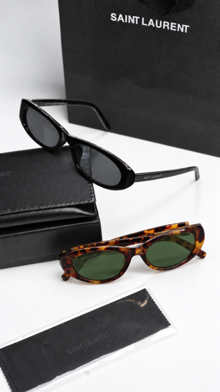 نظارة -YSL - SAINT LAURENT / شامل علبة و كيس الشركة