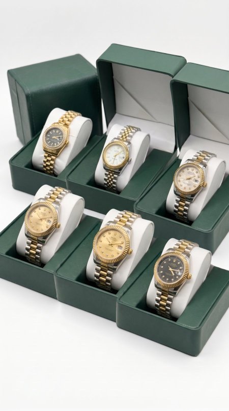 ساعة ROLEX ستاتي | شامل علبة