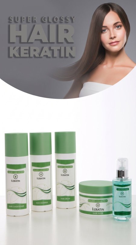 علاج الشعر -  Keratin Treatment / باكيج كامل ٥ قطع