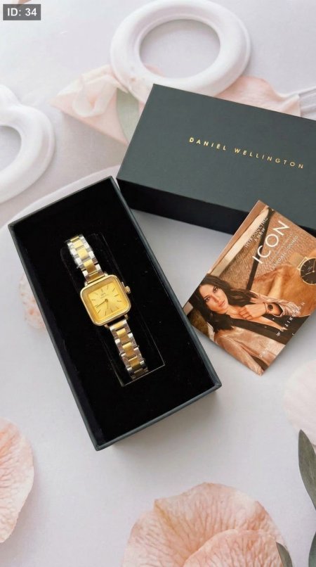 ساعة مربع - Daniel wellington / شامل علبة اصلية