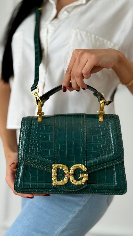 اخضر / جلد تمساح