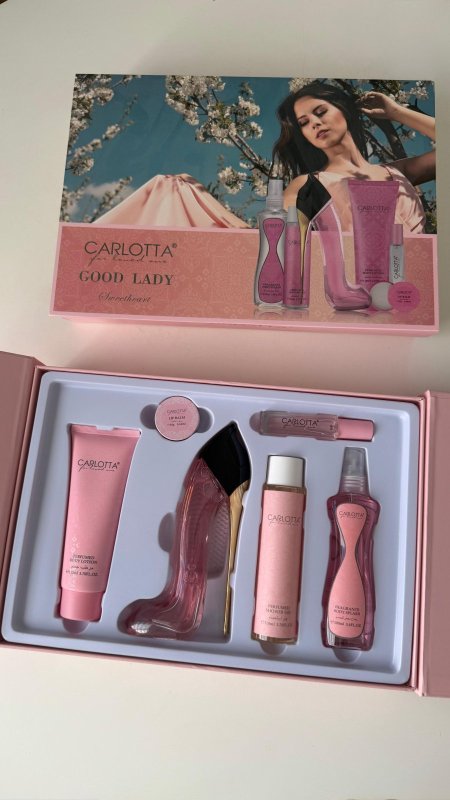 طقم عطر بدائل  - GOOD LADY SWEETHEART / بديل Carolina Herrera Good Girl Blush