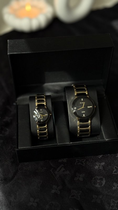 طقم ساعات كوبلز - Rado Jubile /  شامل علبة وكيس