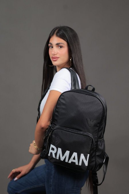 شنط ظهر  Armani  - اسود