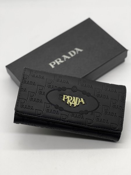 جزدان - Prada  - اسود مختم <br> <span class='text-color-warm'>نفدت الكمية</span>