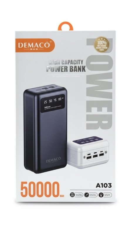 باور بانك - 50,000 سعة ميلي امبير